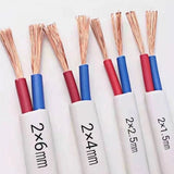 RVVB copper core multi strand parallel wire
